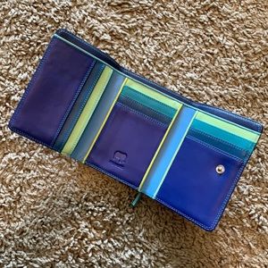 mywalit Seascape Leather Tri-Fold